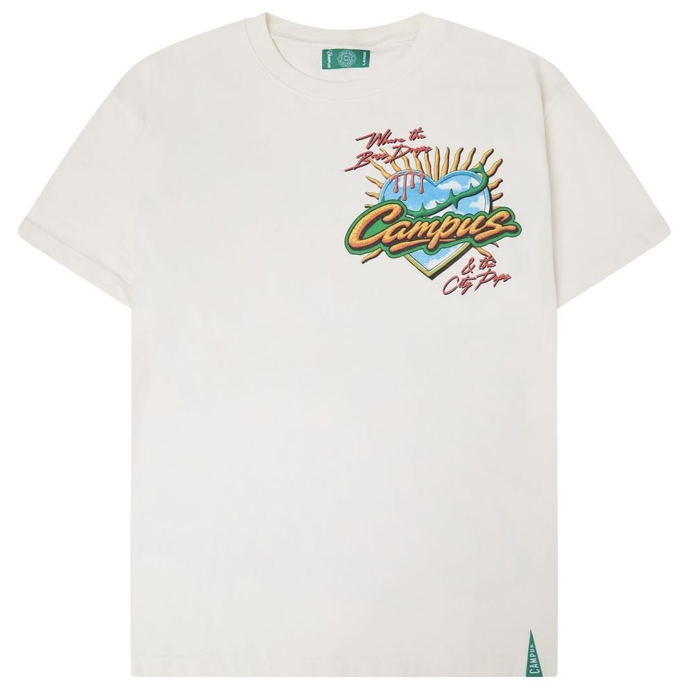 Campus Goods Friday Tee (Cream) CG-FALL26-012