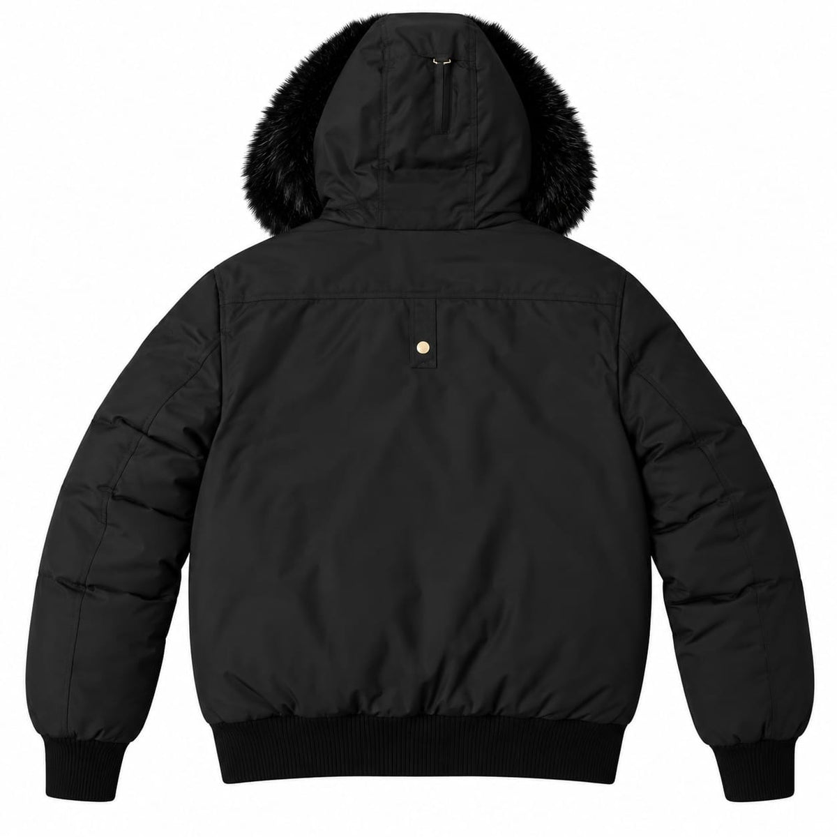 Moose Knuckles Gold Series Original Ballistic Bomber Jacket (Black/Gold)