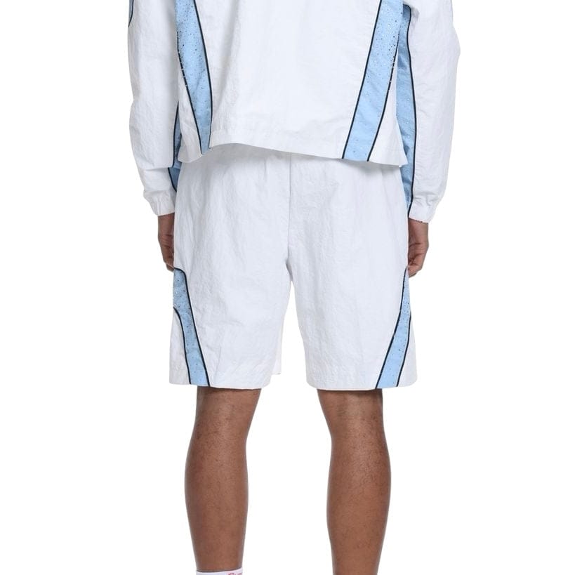 The Syndicate Nylon Track Jacket & Short Set (Baby Blue)