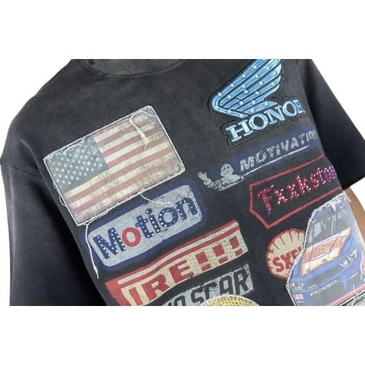 R3bel Denim Highspeed Tee (Ash Black) 610-31118