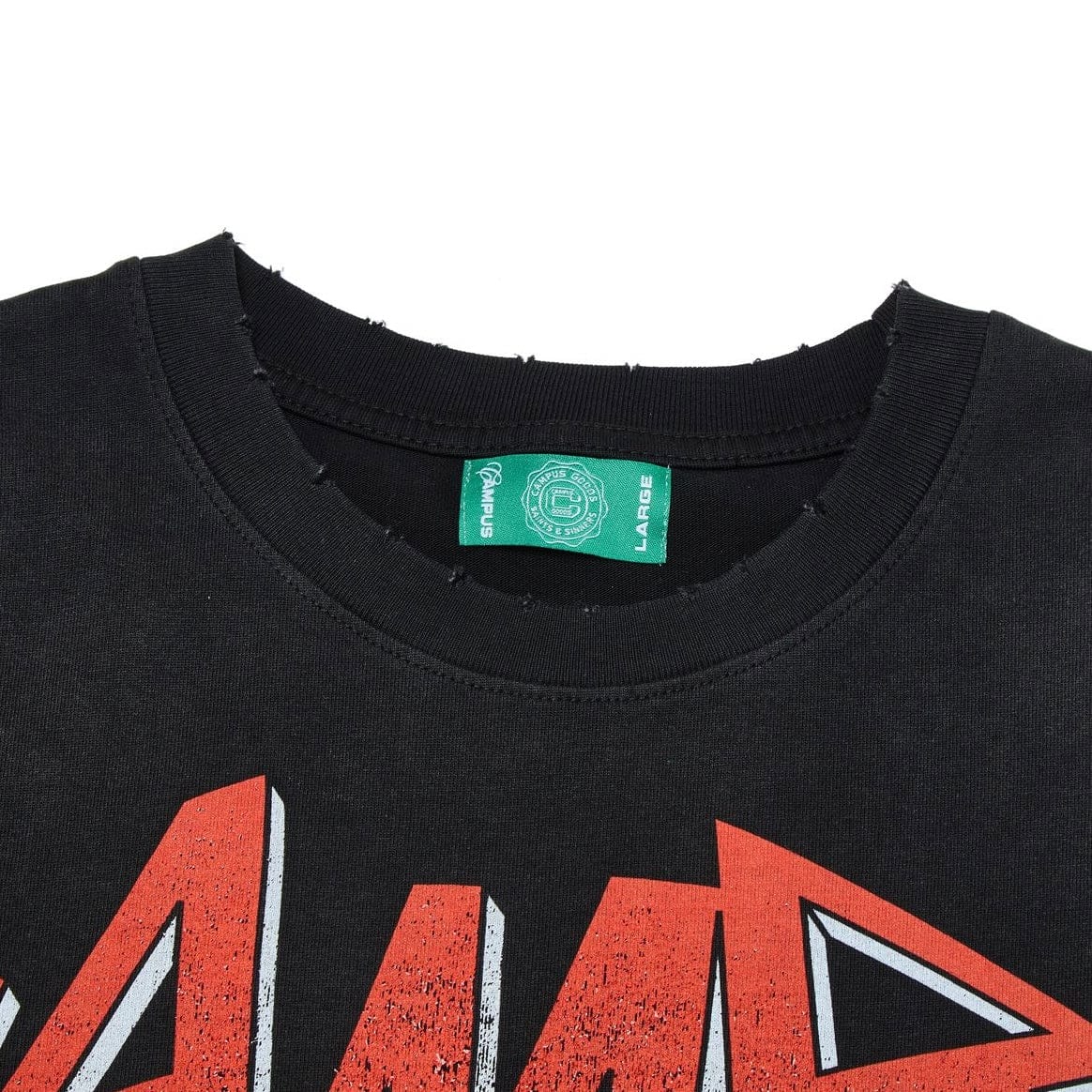 Campus Goods Nocturne Tee (Vintage Black) CG-S26-017
