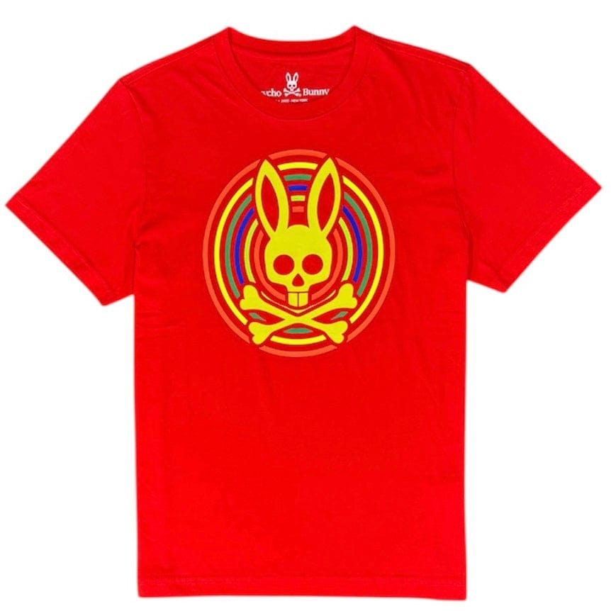 Psycho Bunny Andrew Tee (Red Spice) B6U241S1PC