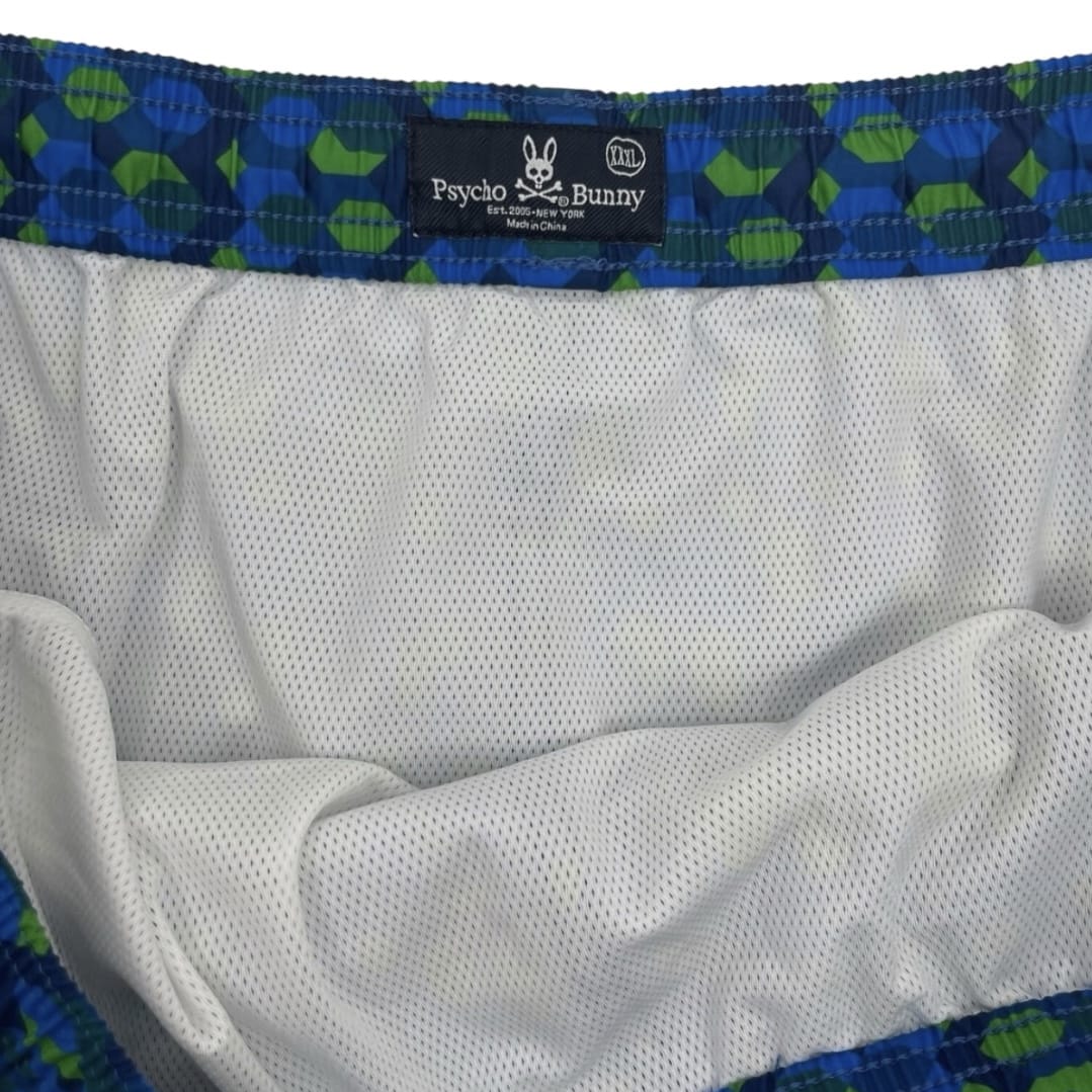 Psycho Bunny Everett Swim Trunks (Blue Clay) B6W326S1PO