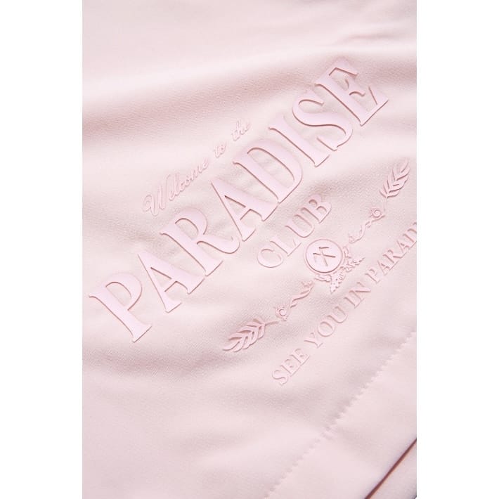 See You In Paradise Club Shirt and Short Set (Light Pink)
