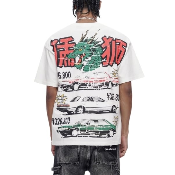 Valabasas Japanese Motors Tee (White) VLBS-VT1-1102