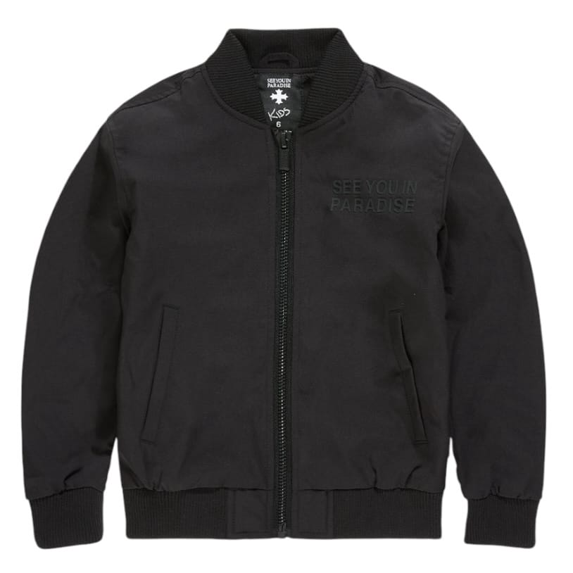 Boys See You In Paradise Cruel Intentions Bomber Jacket (Black) 91771B