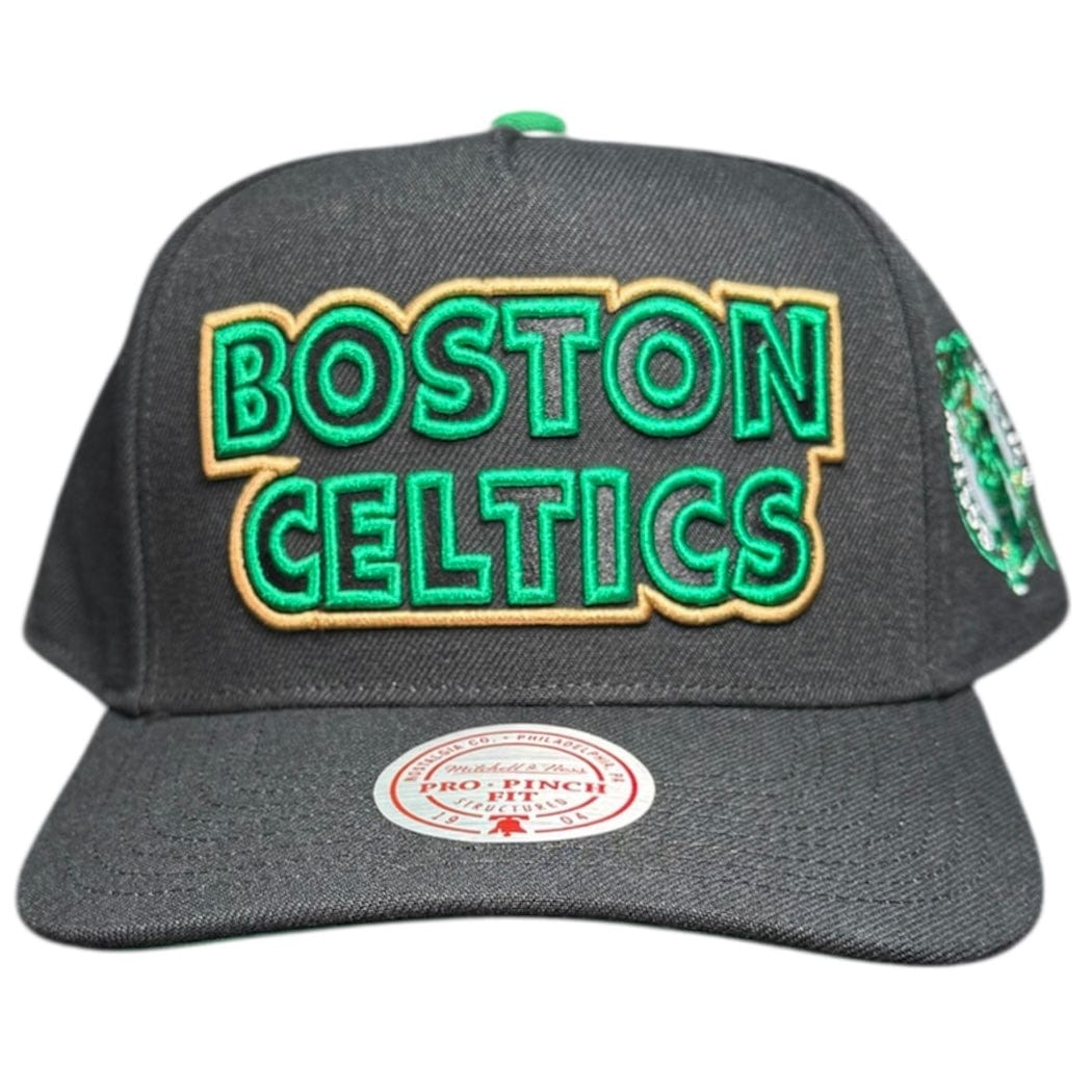 Mitchell & Ness Nba Boston Celtics Class Act Pro Snapback (Black)