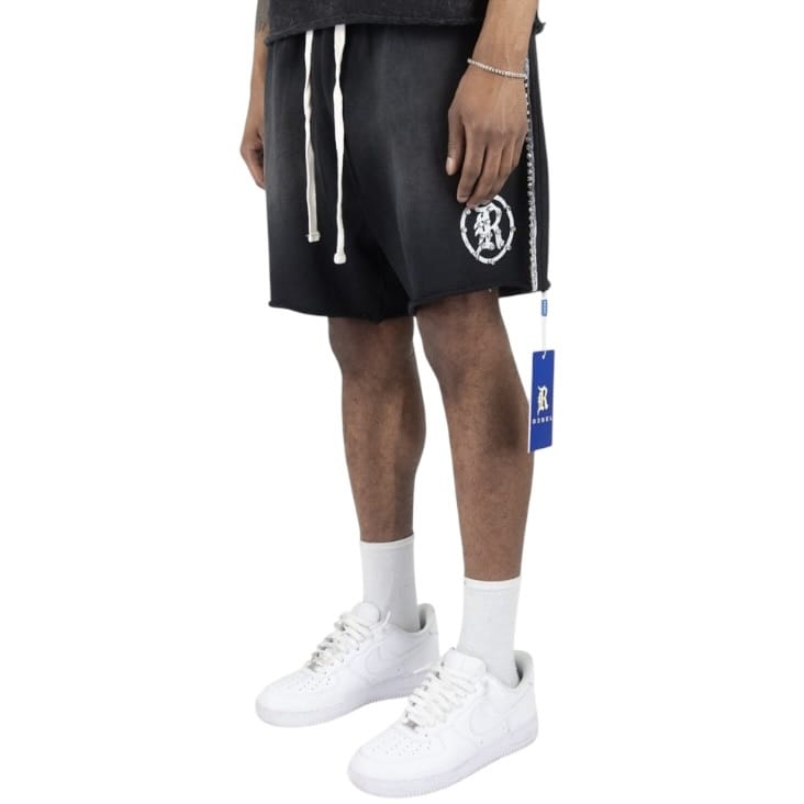 R3bel Denim Shady French Terry Set (Ash Black)