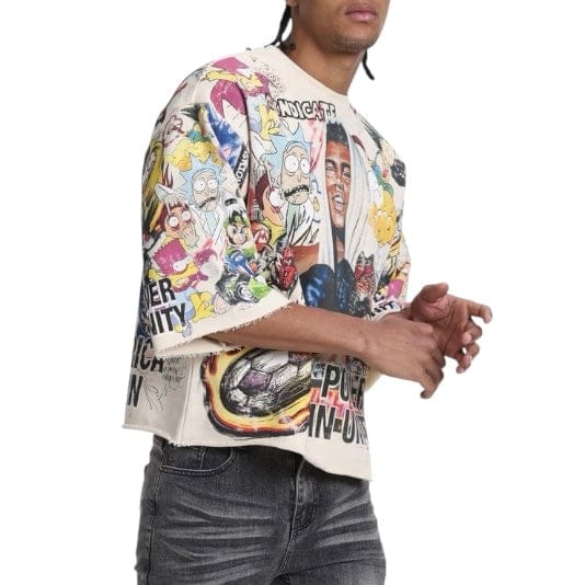 The Syndicate Unity Crop Tee (Beige)