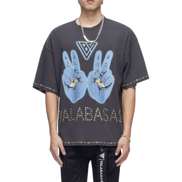 Valabasas Clear Visions Tee (Vintage Grey) VLBS-VT1-1120