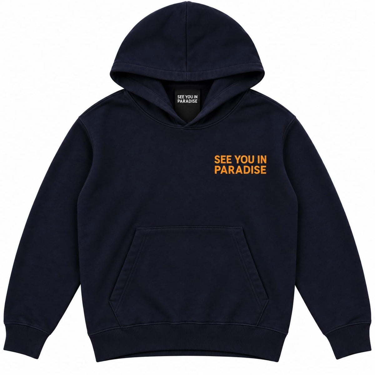 See You In Paradise Wingspan Hoodie (Bear/Orange) 8816H