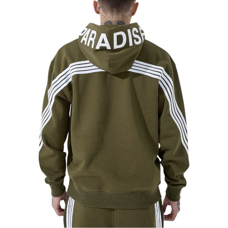 See You In Paradise Perfect Pitch Pullover Hoodie (Olive) 9229H
