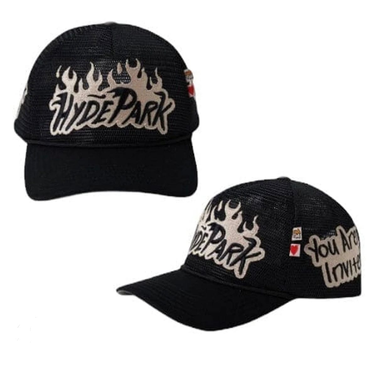 Hyde Park Nothing But Net Trucker Hat (Black)