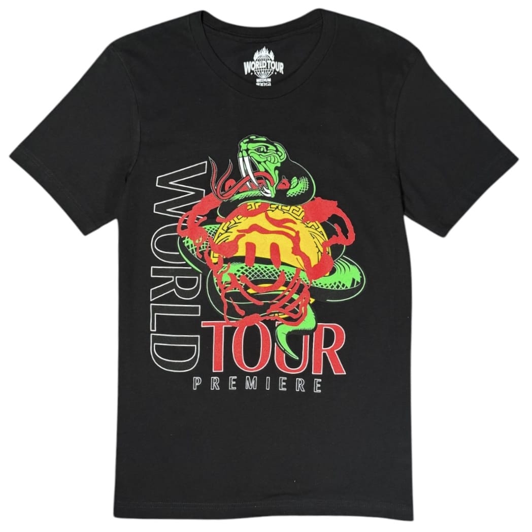 World Tour Premiere Snake T-Shirt (Black) WLDTR2777