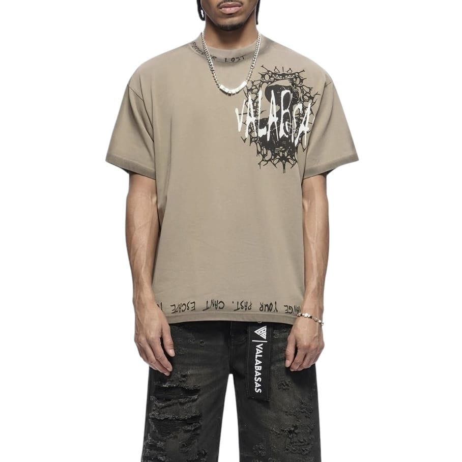 Valabasas Escape Tee (Grey) VLBS-VT1-1088