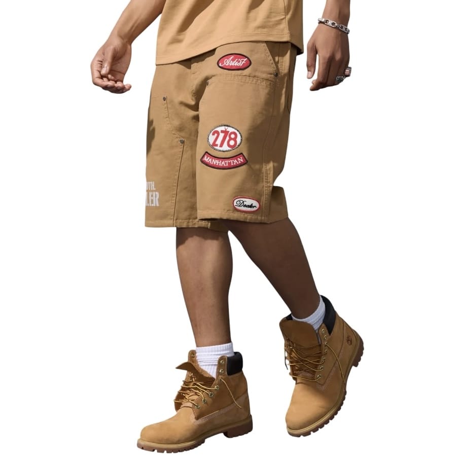 Jordan Craig The Retro Re-Up Shorts (Wheat) 2058S