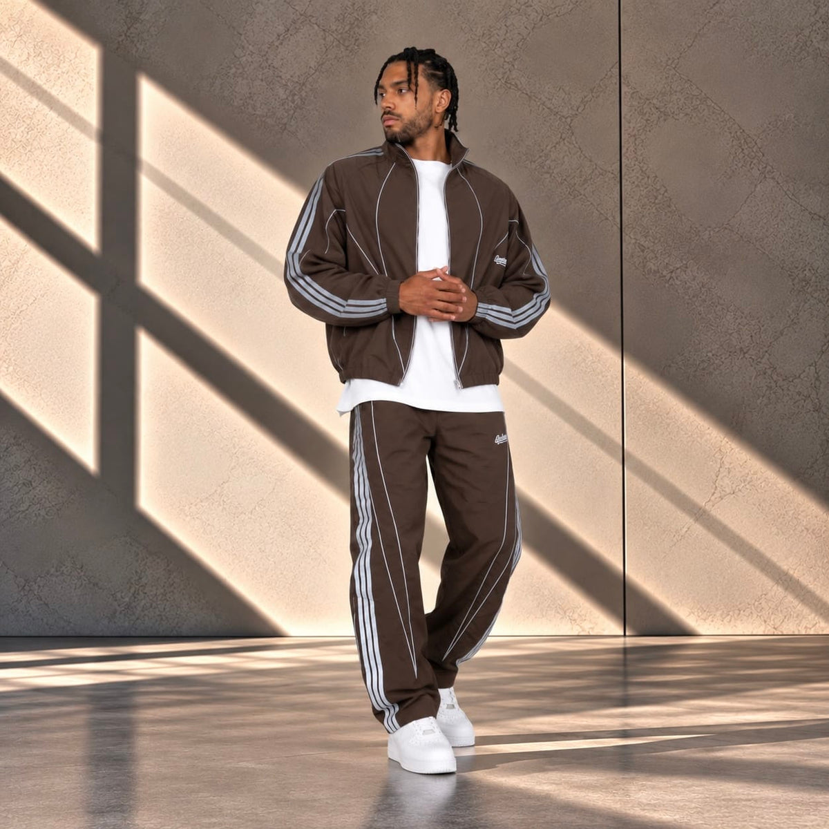 Eptm Nexus Jacket & Pants Set (Brown)