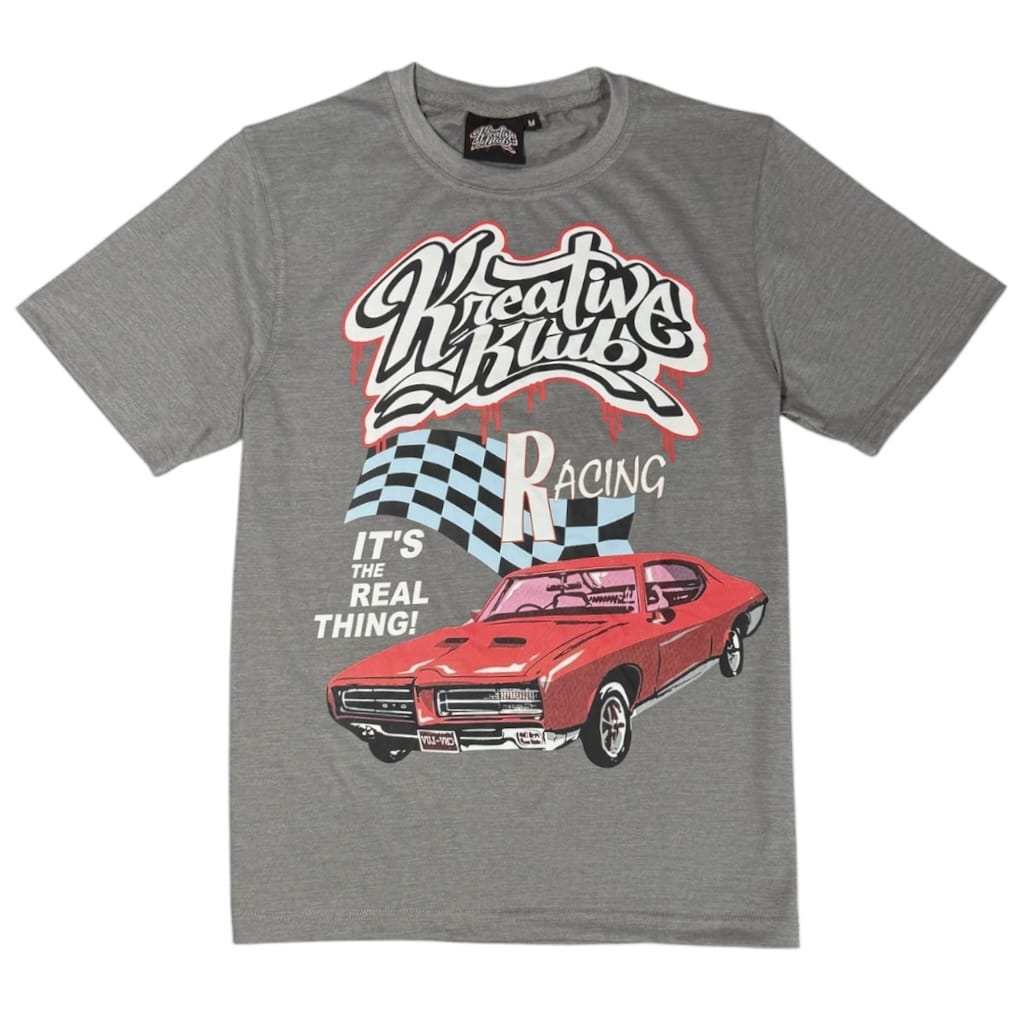 Kreative Club Racing Tee (Grey)