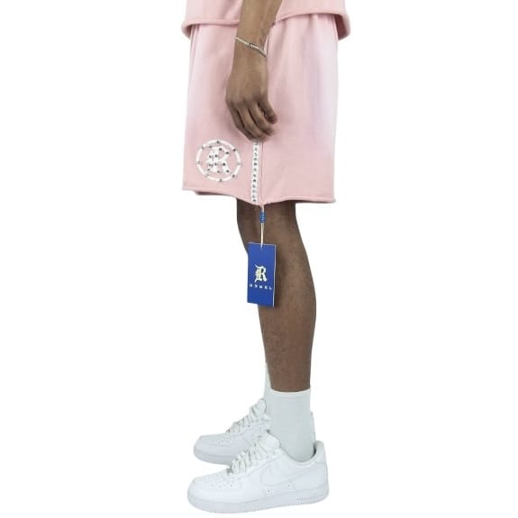 R3bel Denim Shady French Terry Set (Pink)