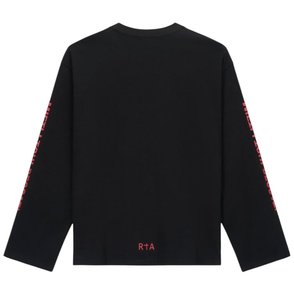Rta Marceau Oversized Long Sleeve Tee (Black Payday) MCVUK1447-T2364BKPYD