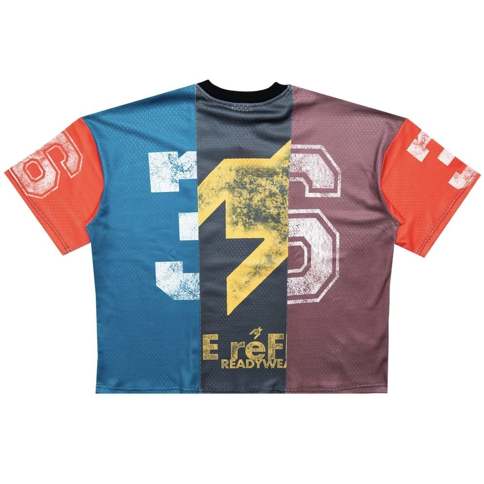 Free Refills Split Jersey Tee (Black) FR-SUM26-001