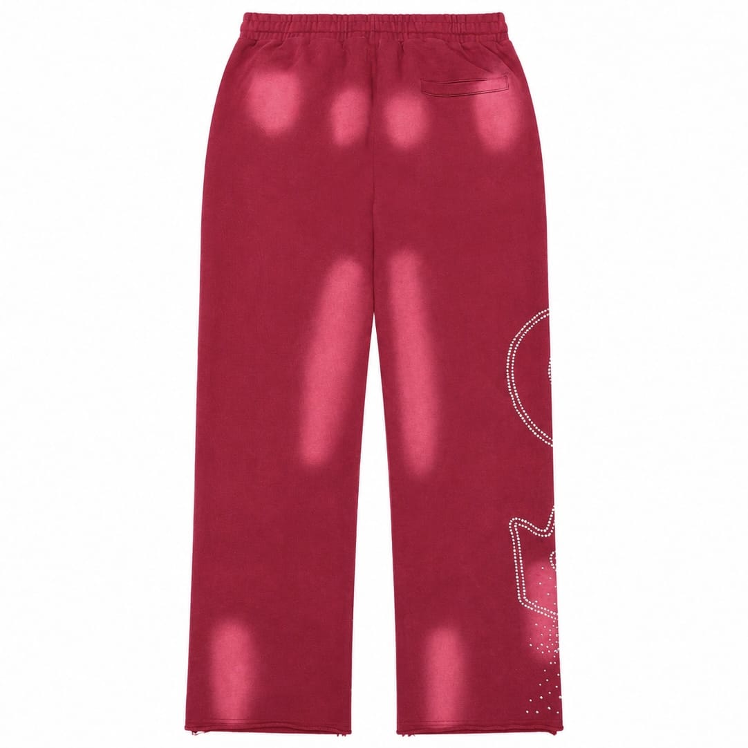 GFTD La Gifted Academy Hoodie & Pants Set (Burgundy)