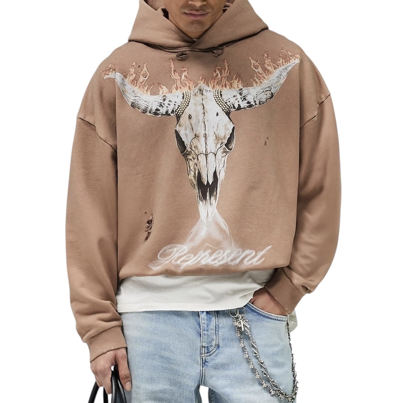 Represent British Cowboys Hoodie (Dusty Brown) MLM100610-16