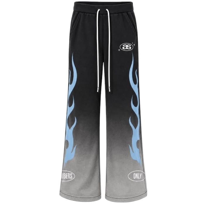 Almost Someday Members Zip Hoodie & Flare Sweatpants Set (Black)