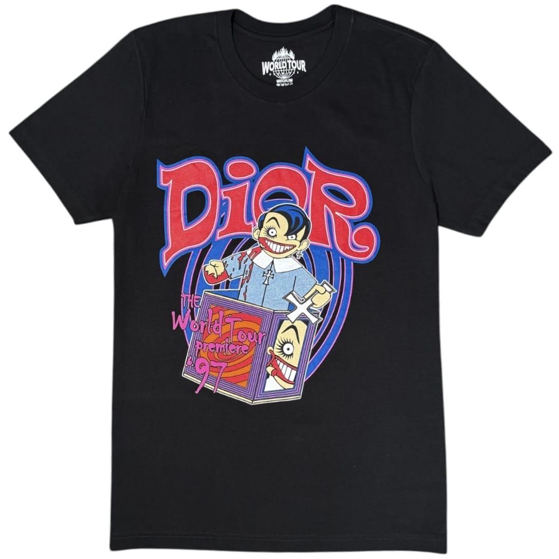 World Tour Nurse T-Shirt (Black) WLDTR2456