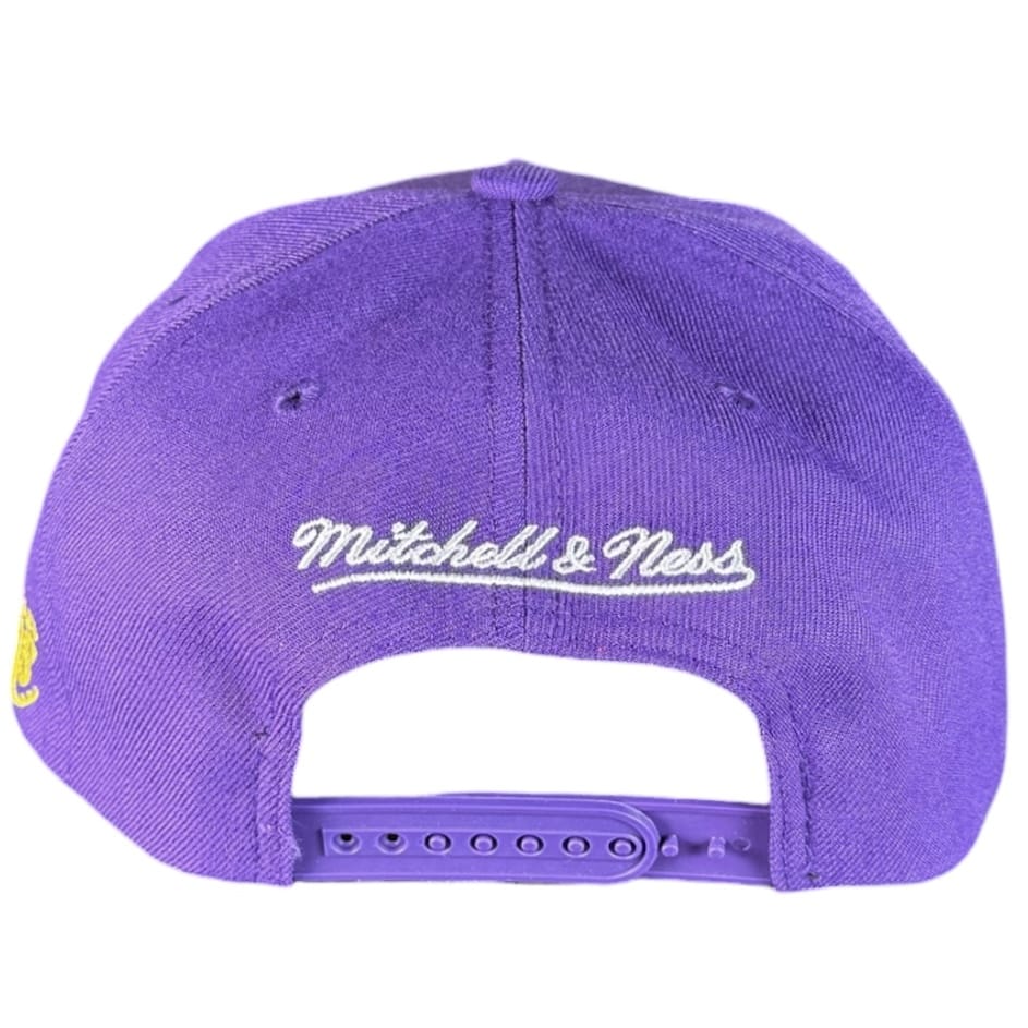 Mitchell & Ness NBA La Lakers Shining Stars Snapback (Purple)