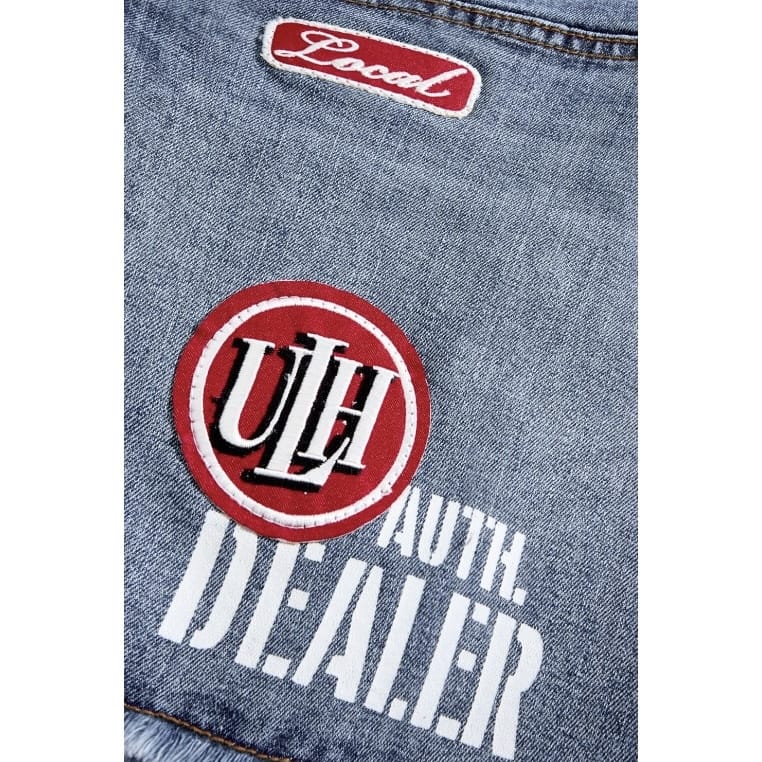Jordan Craig Og The Re-Up Denim Shorts (Aged Wash) J2058S