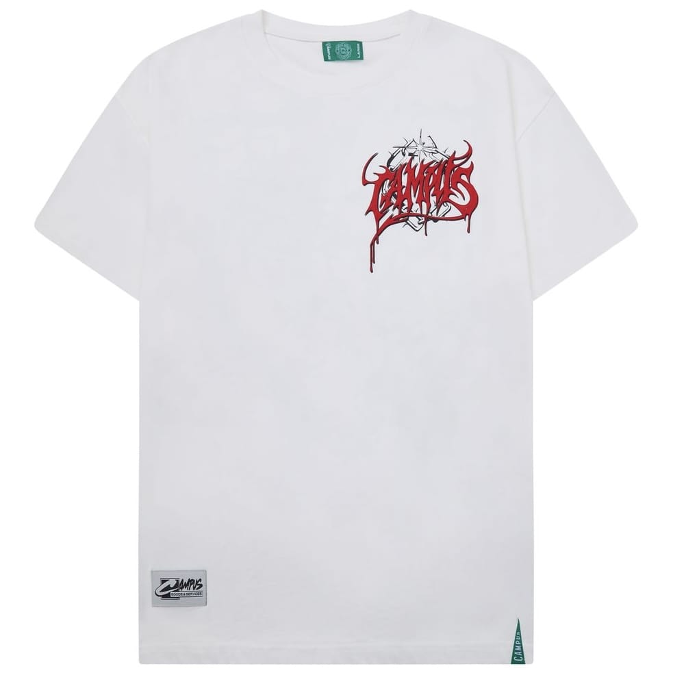 Campus Goods Tour Tee (White) CG-SUM26-019