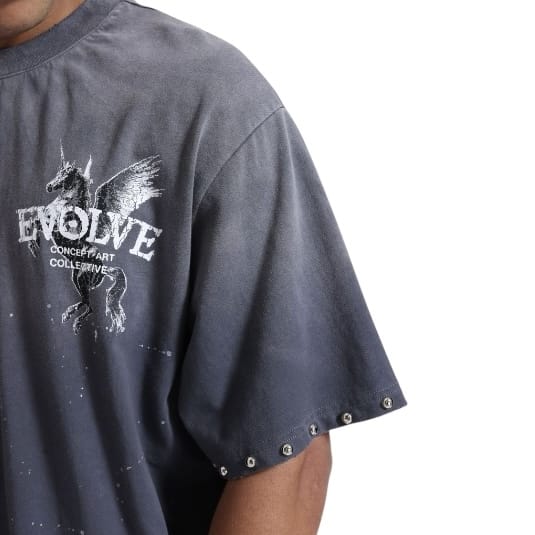 Concept La Evolve Tee (Grey Wash) CONT_2