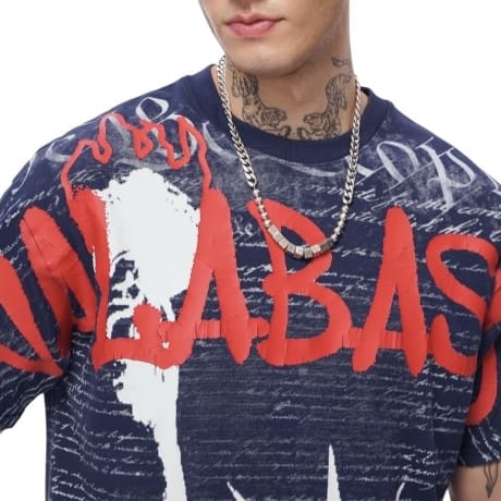 Valabasas Freedom Tee (Navy Blue) VLBS-VT1-1104