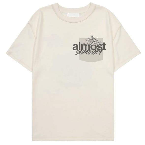 Almost Someday Enemies Tee (Cream)