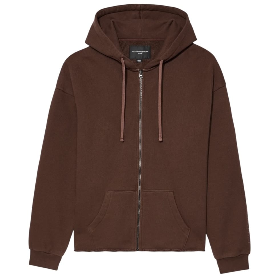 Cult Of Individuality French Terry Zip Hoodie & Sweatpants Set (Pinecone)