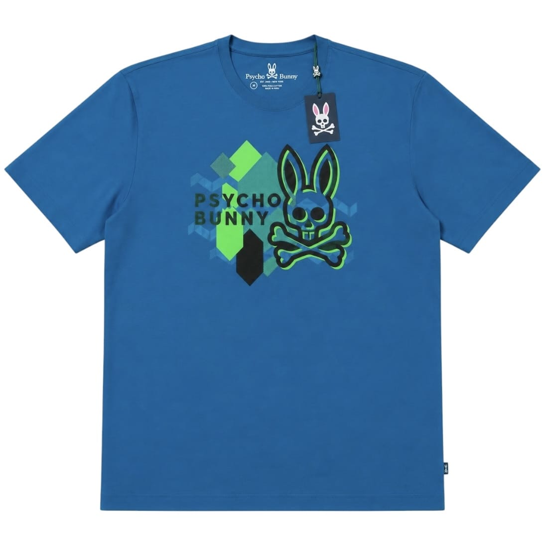 Psycho Bunny Everett Tee (Dusk Blue) B6U328S1PC