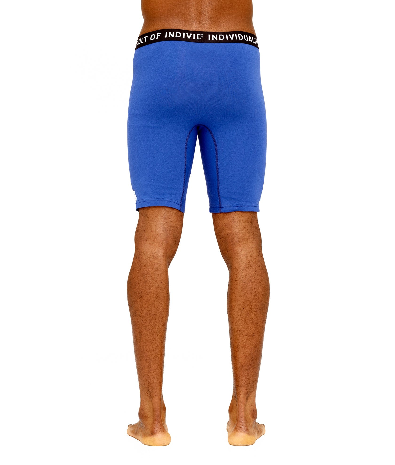 CULT BRIEFS  2 PACK "PARADISE" PRINT/SURF BLUE SOLID