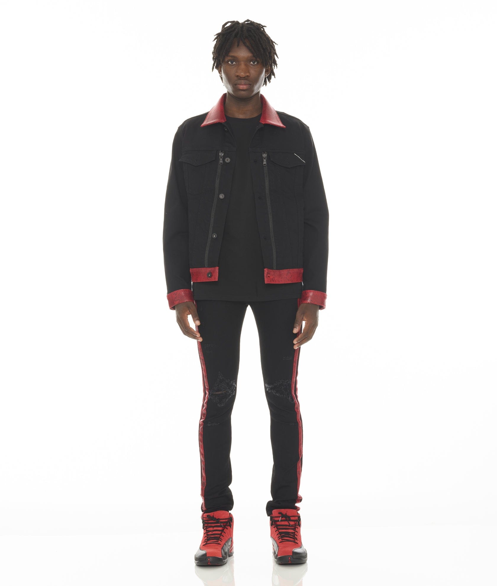 PUNK SUPER SKINNY IN BLACK