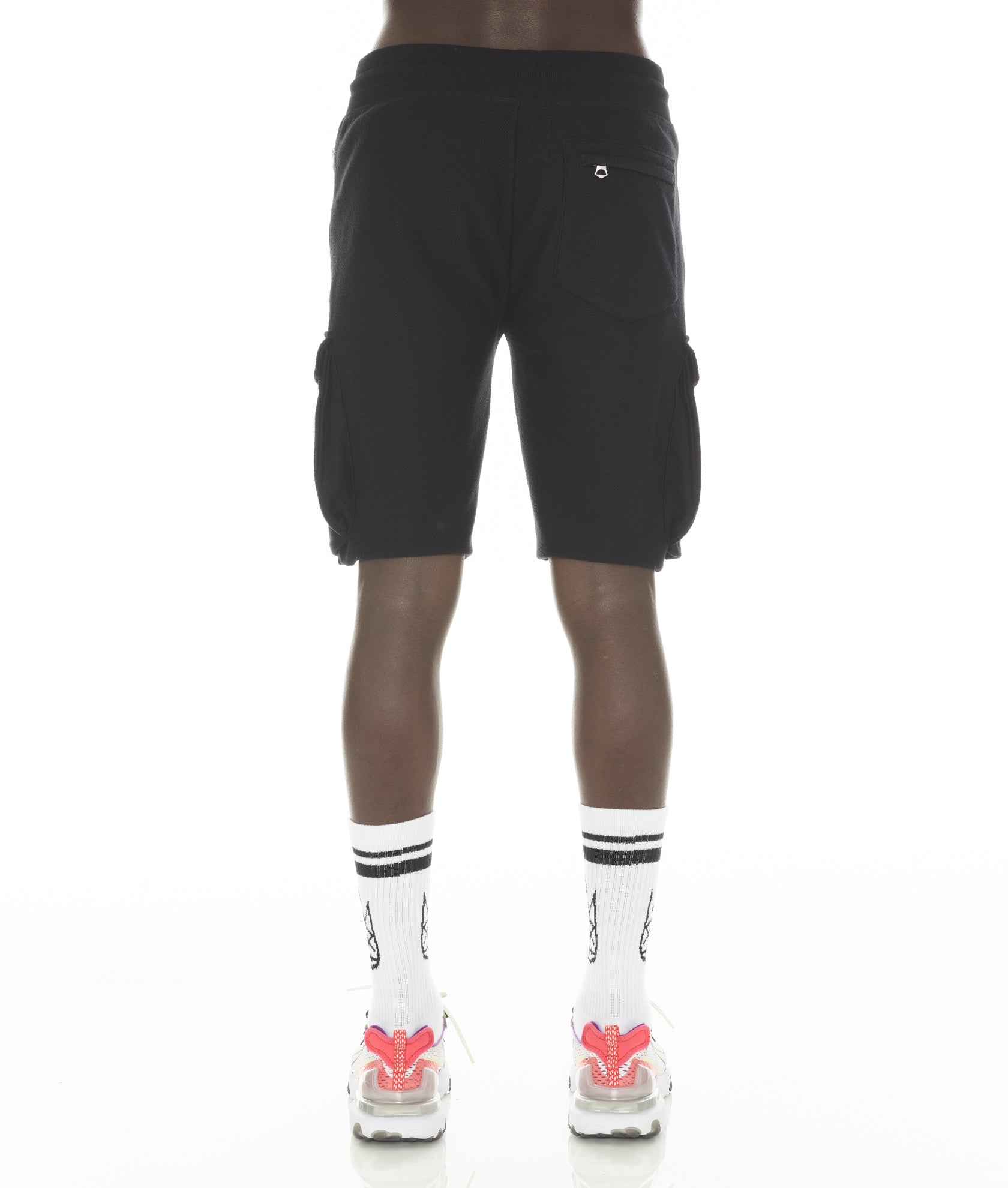 CARGO SWEATSHORT IN BLACK