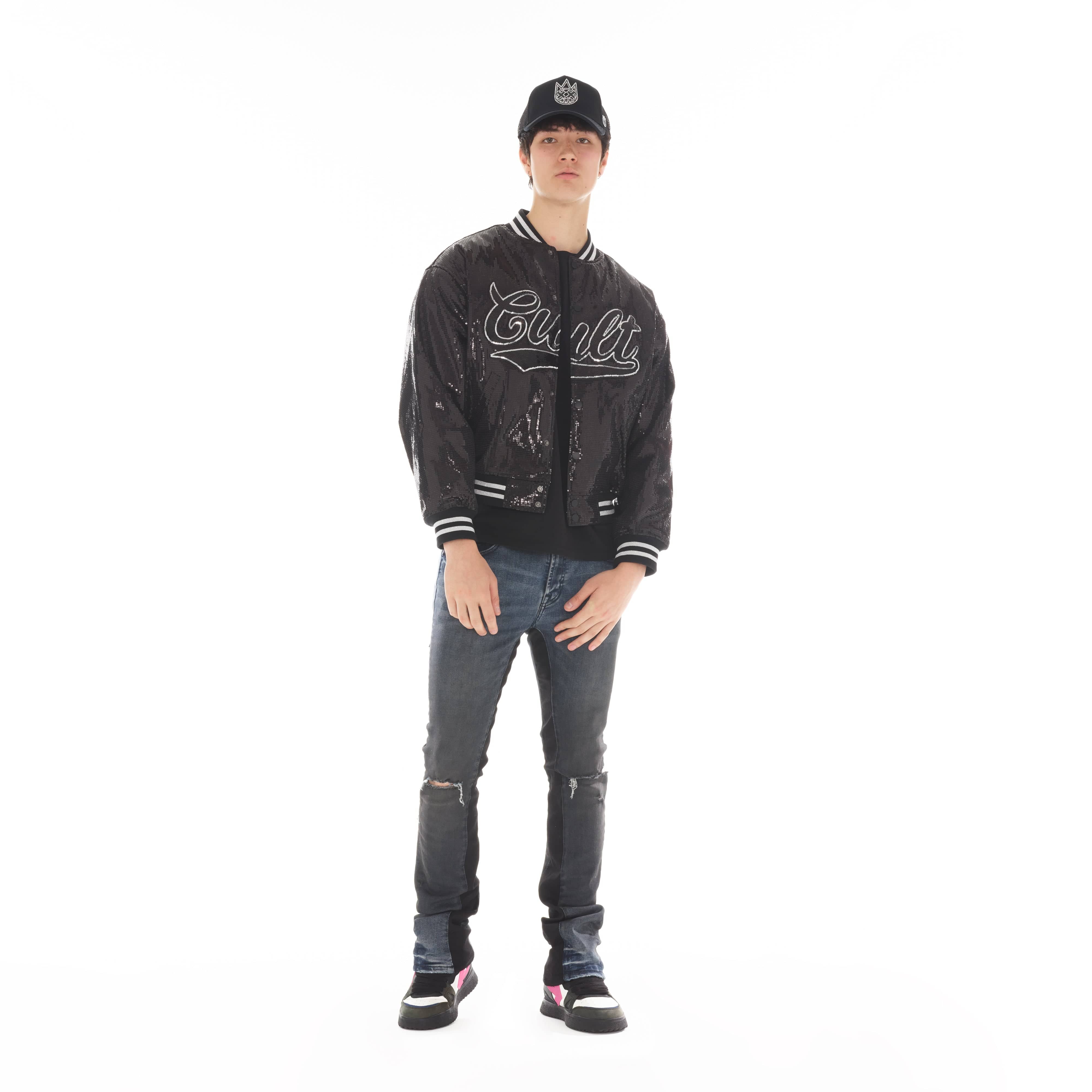 Baseball Jacket In Black