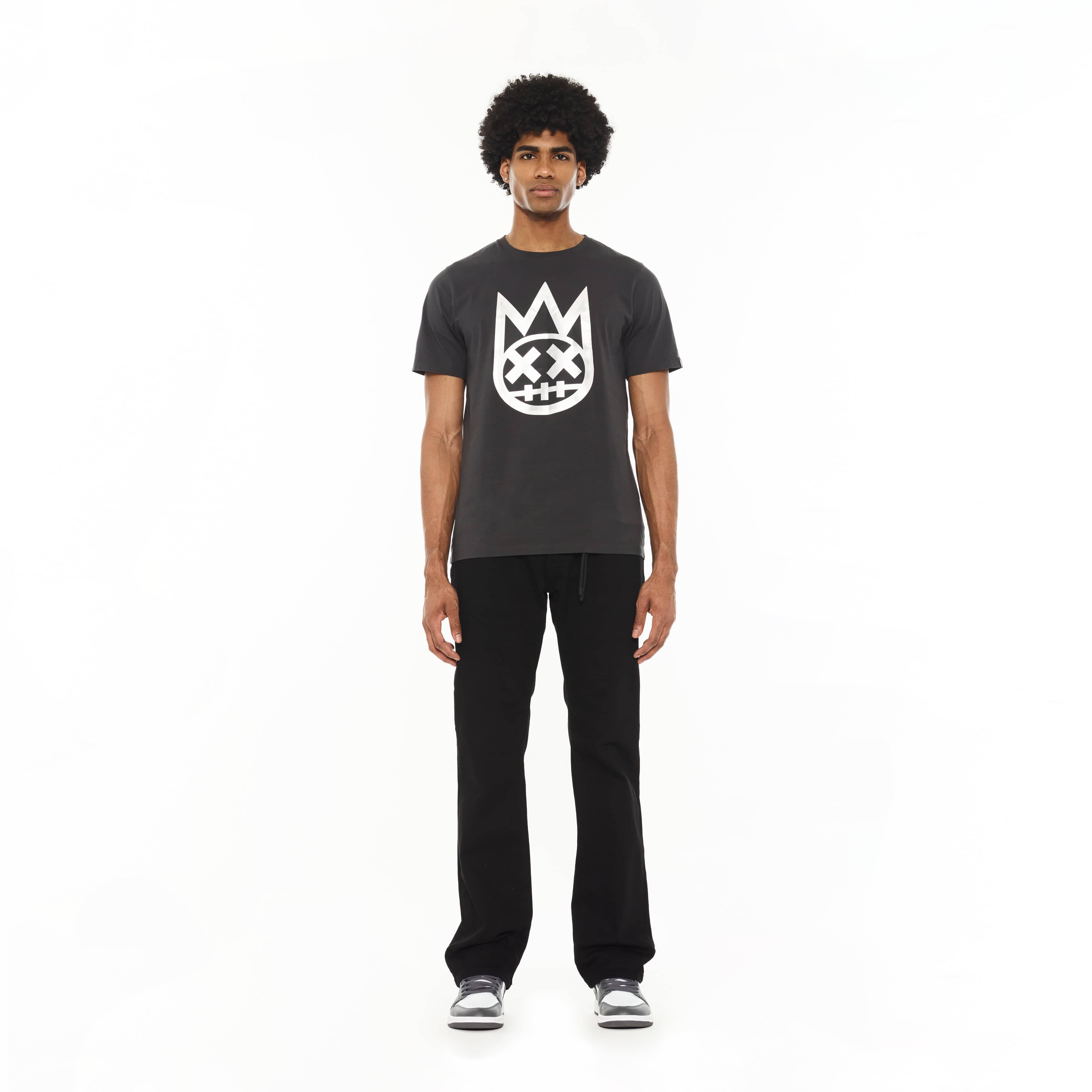 Cult's Rebel Straight Jeans in Solid Black