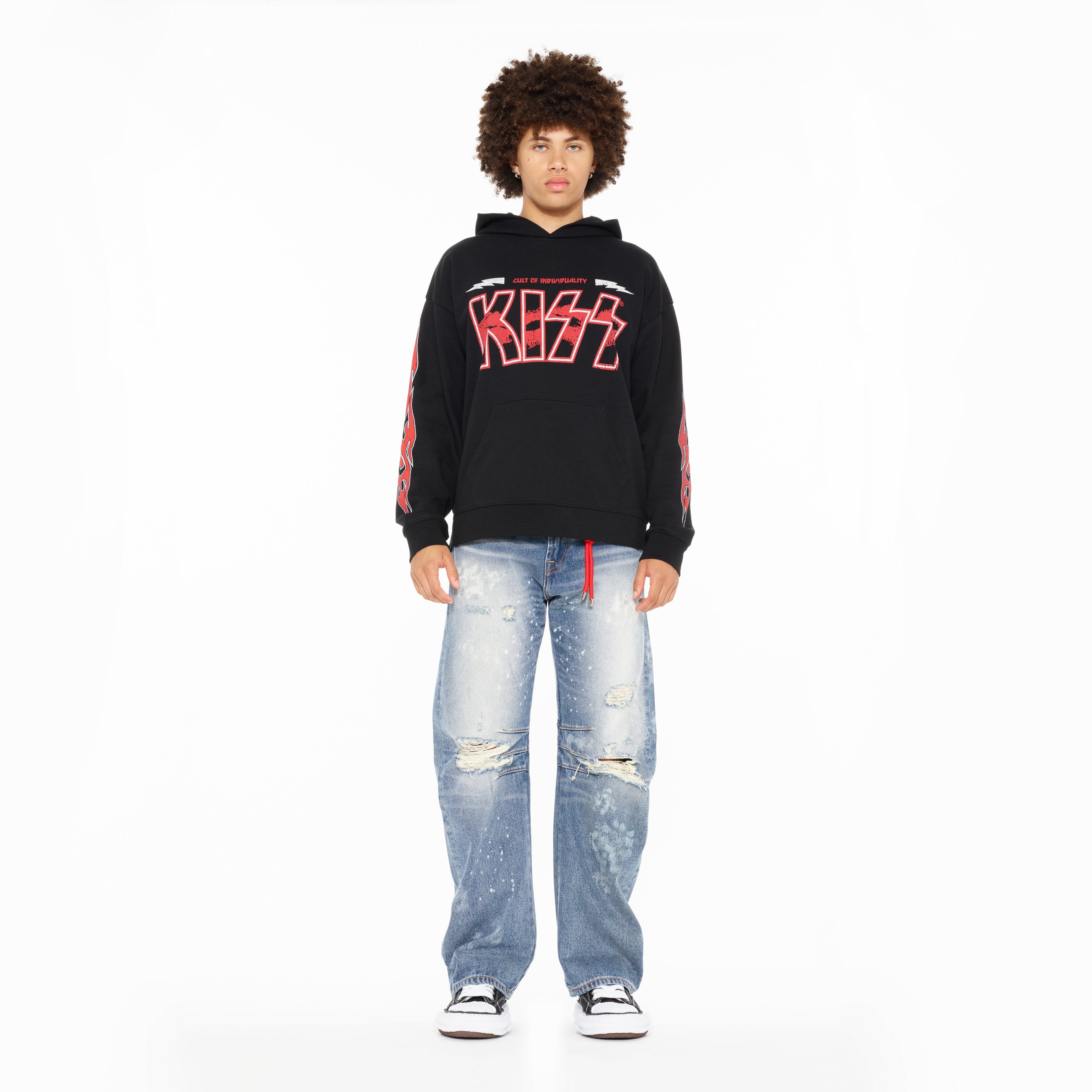 Cult's Pullover Novelty Sweatshirt in Black