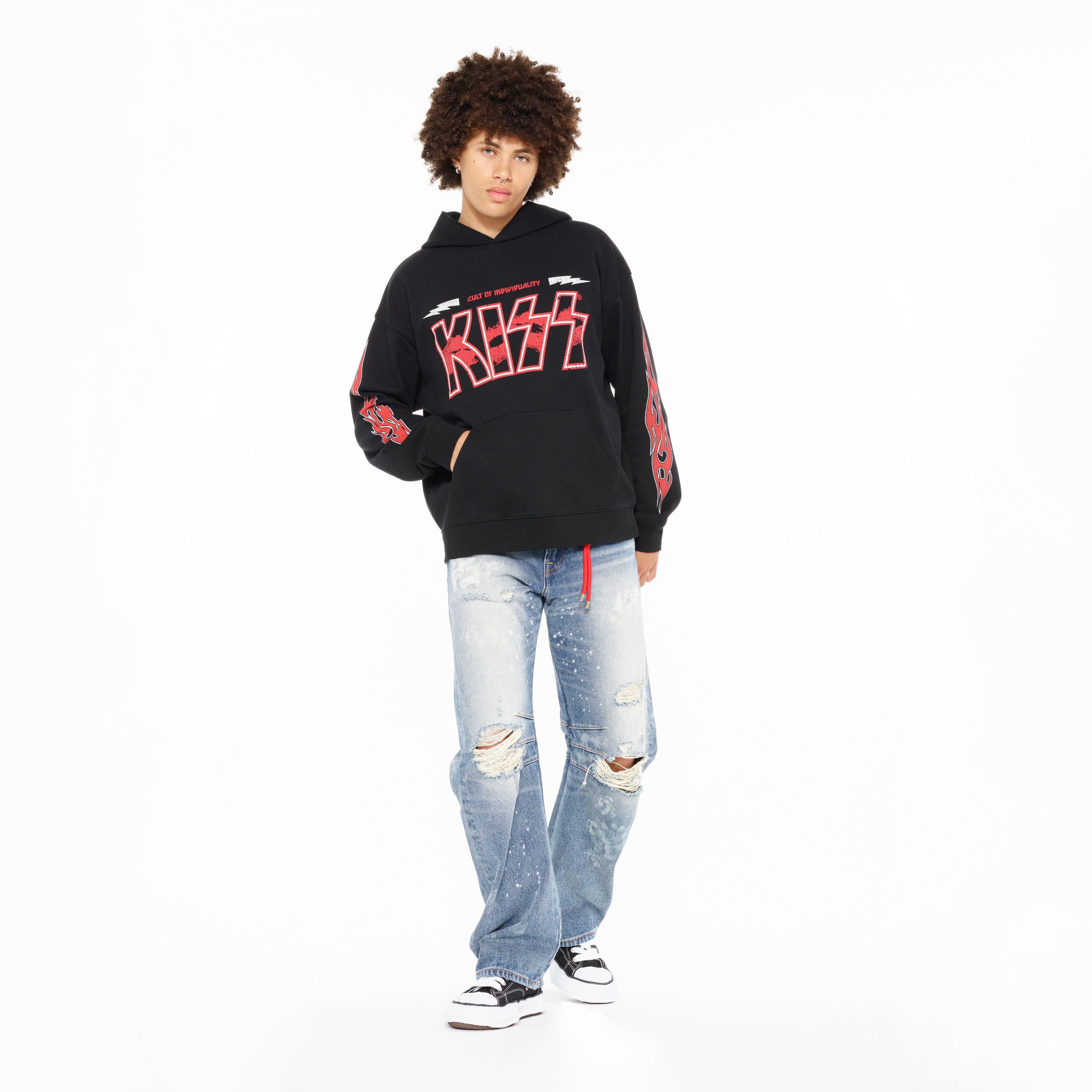 Cult's Pullover Novelty Sweatshirt in Black