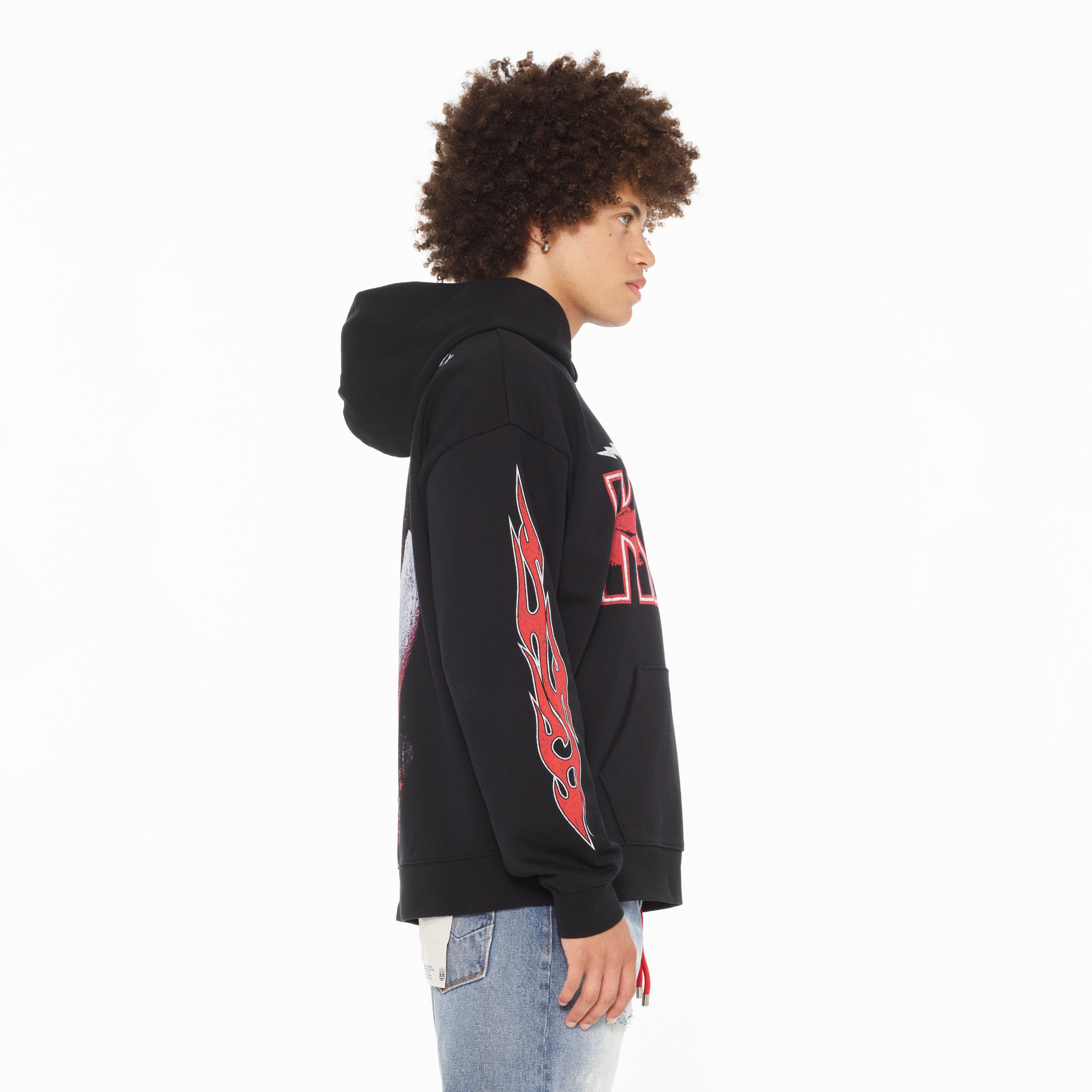 Cult's Pullover Novelty Sweatshirt in Black