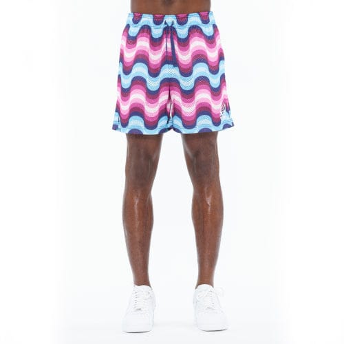 Cult's Mesh Shorts in Blue Wave