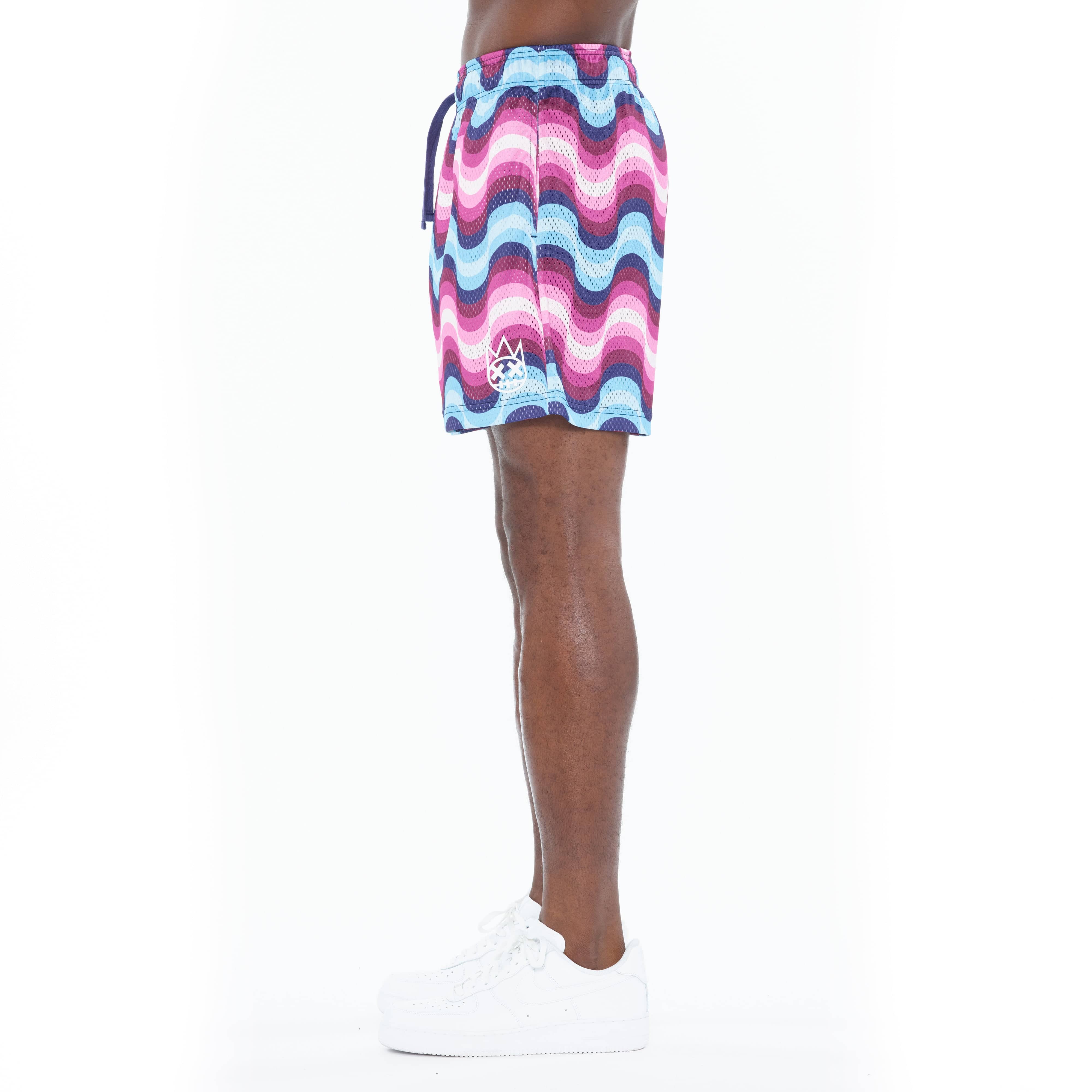 Cult's Mesh Shorts in Blue Wave