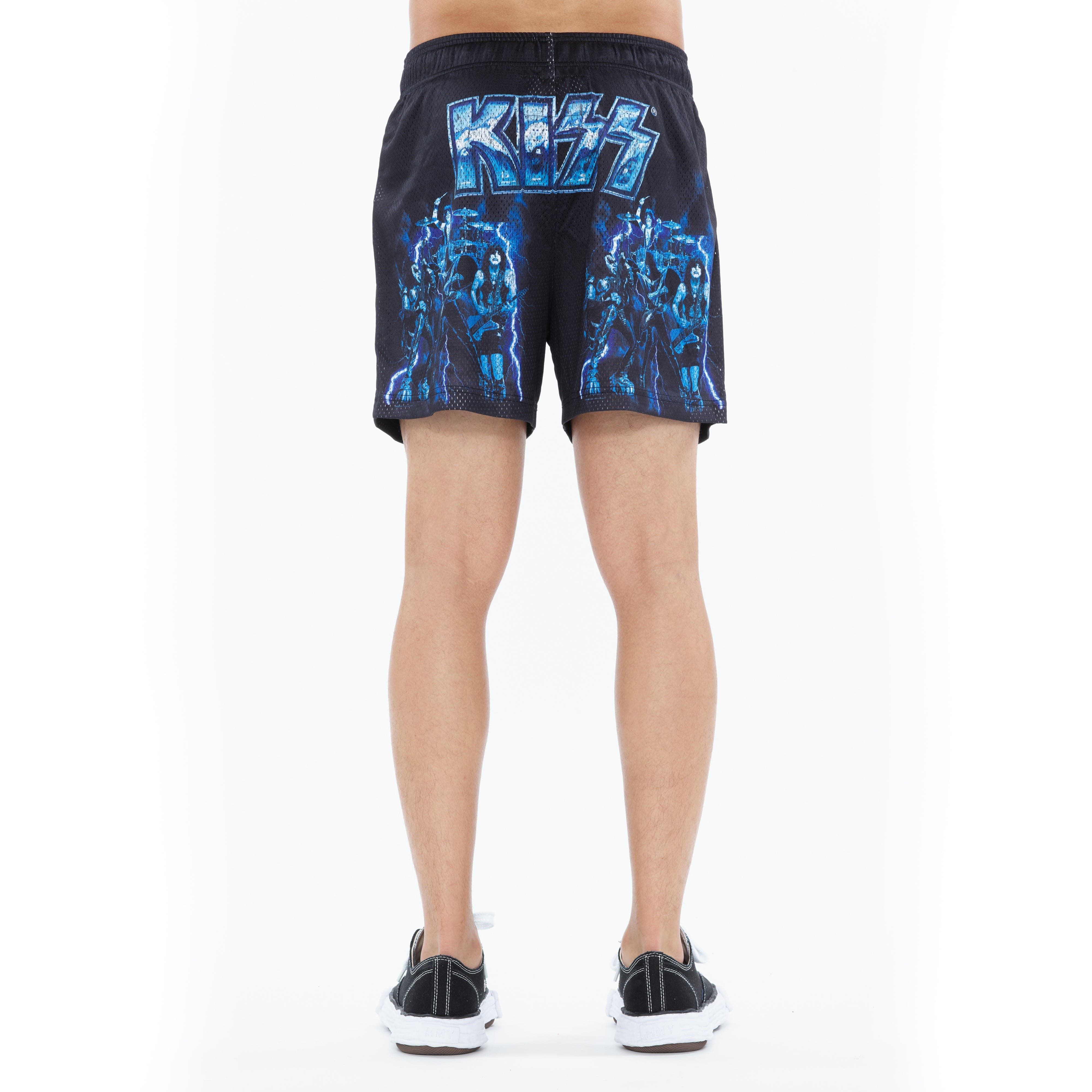Cult's Mesh Shorts in Kiss