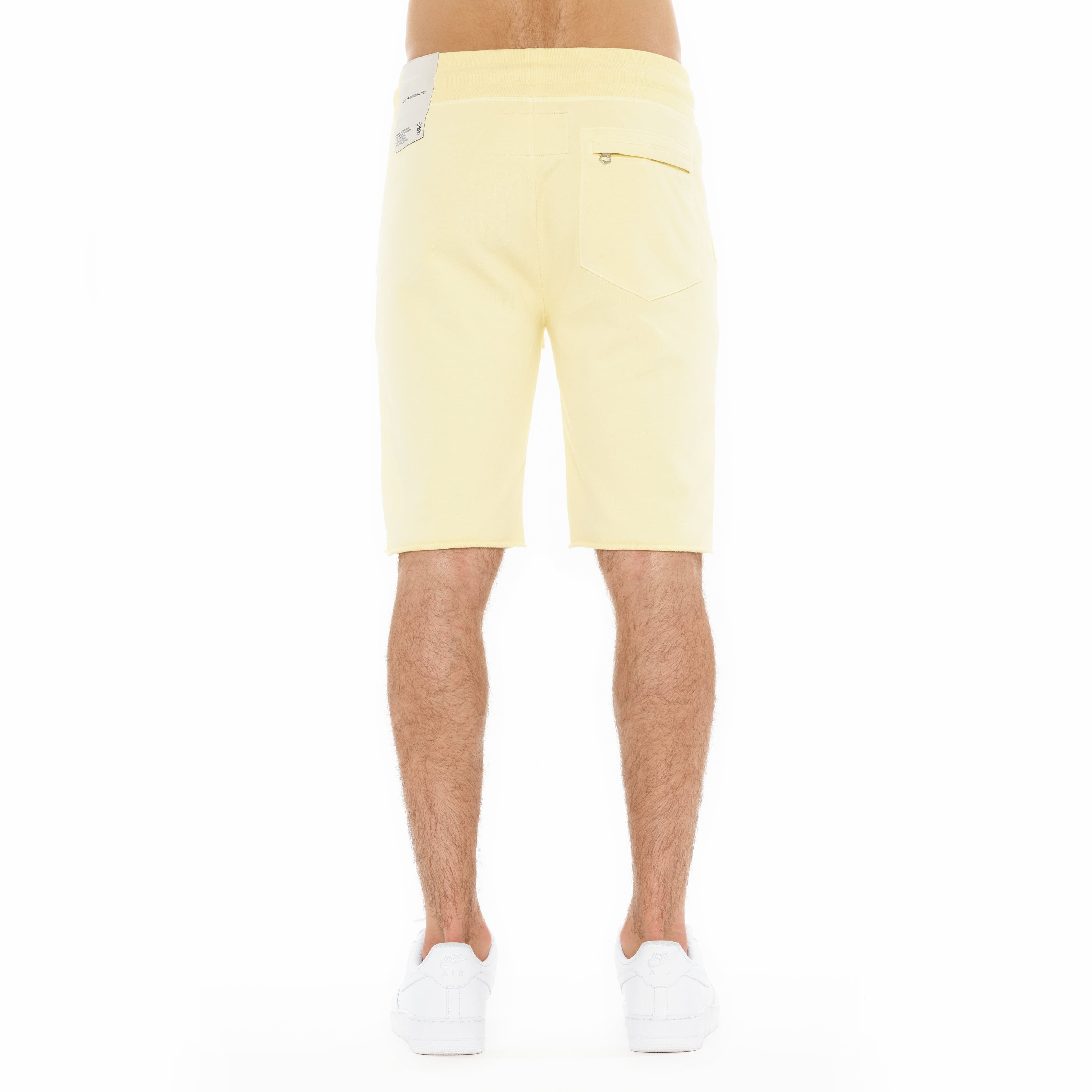 Cult's French Terry Sweatshorts in Banana