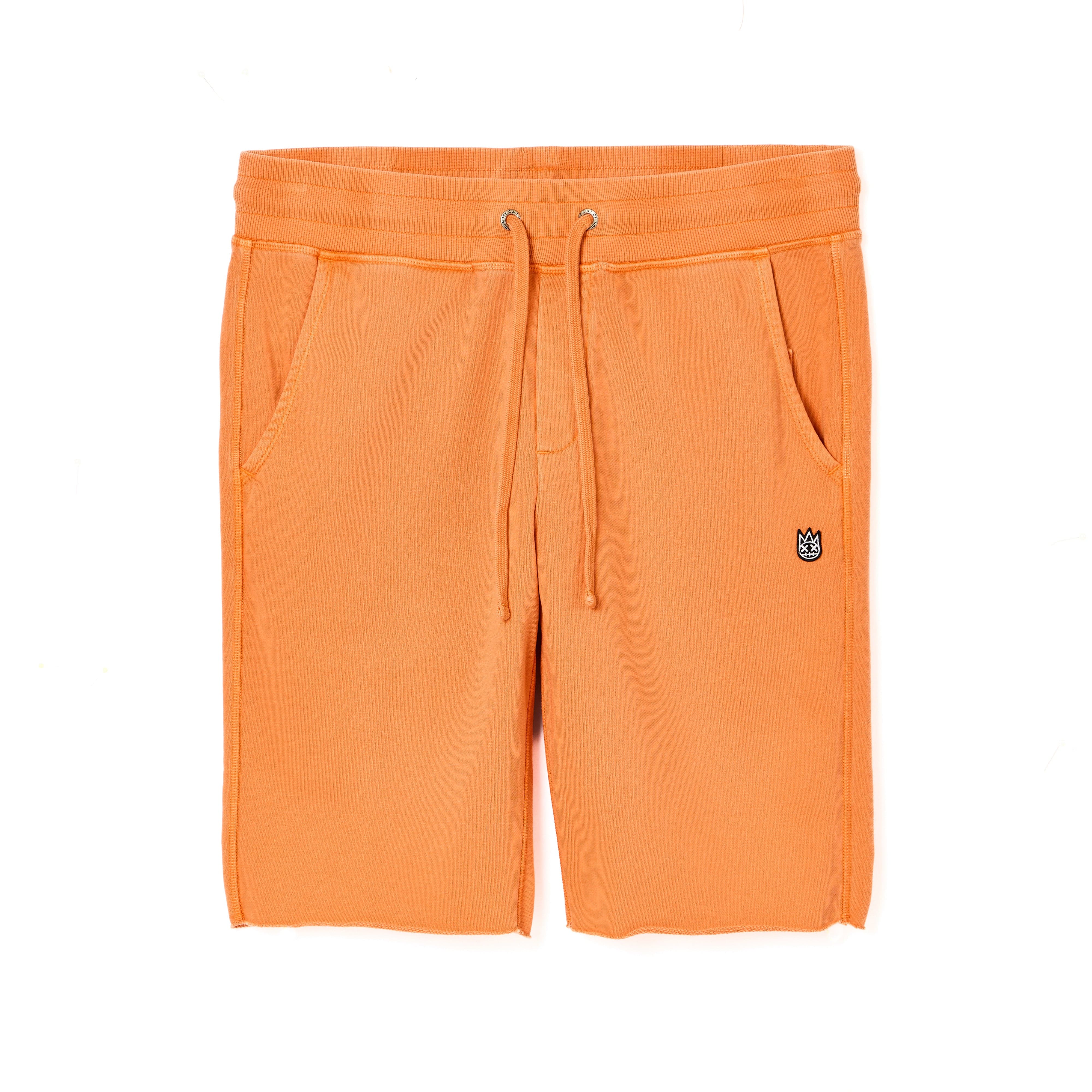 Cult's French Terry Sweatshorts in Orange